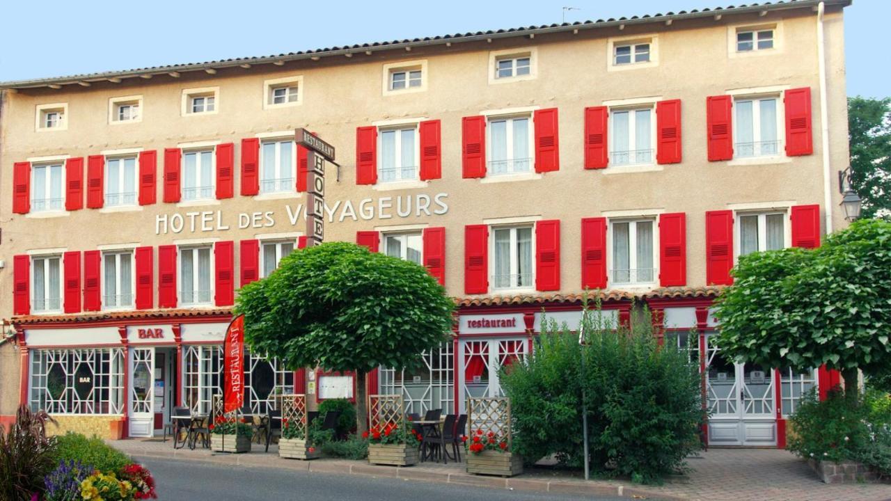Logis Hotel Restaurant Des Voyageurs Saint-Paulien Екстер'єр фото